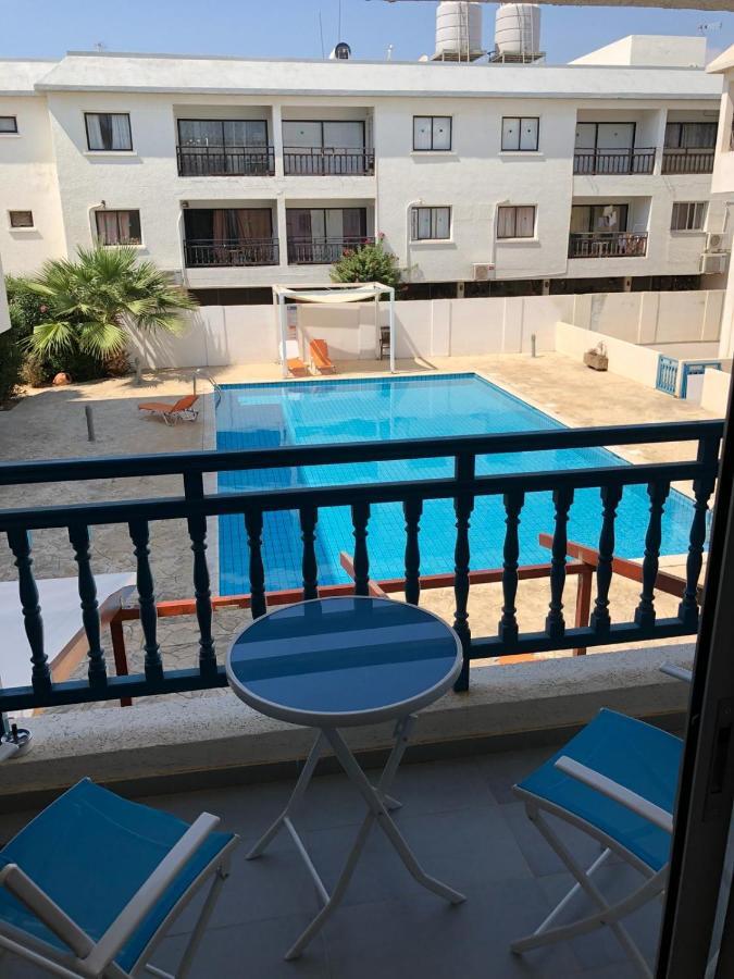 Napa Blue Apartment, Xxl Pool,In Hearth Of Ayia Napa Exteriör bild